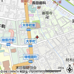 石川県金沢市橋場町1周辺の地図