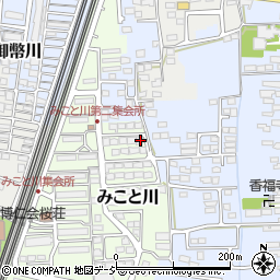長野県長野市みこと川91周辺の地図