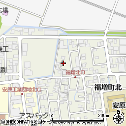 石川県金沢市福増町北84周辺の地図