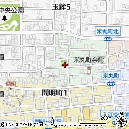 米丸町児童公園周辺の地図