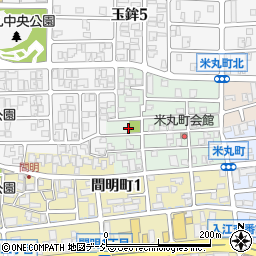 石川県金沢市米丸町47周辺の地図