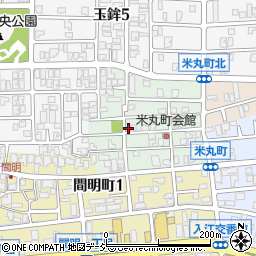 石川県金沢市米丸町46周辺の地図