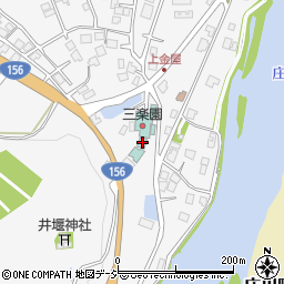 富山県砺波市庄川町金屋838周辺の地図