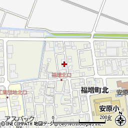 石川県金沢市福増町北1012周辺の地図