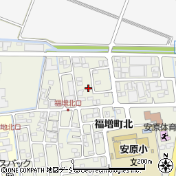 石川県金沢市福増町北1033周辺の地図