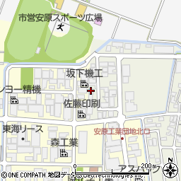 石川県金沢市福増町北821周辺の地図