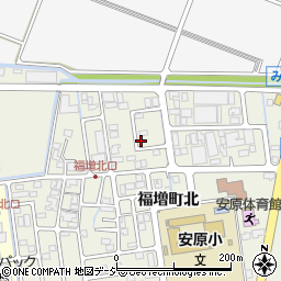 石川県金沢市福増町北1044周辺の地図