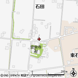 富山県南砺市石田162周辺の地図