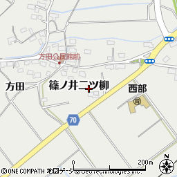 長野県長野市篠ノ井二ツ柳735周辺の地図
