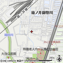 長野県長野市篠ノ井二ツ柳2100周辺の地図