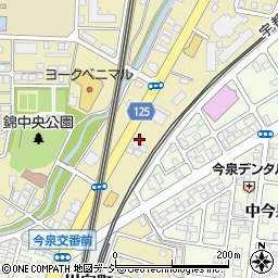 シューズ・ミツコ宇都宮支店周辺の地図