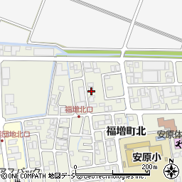 石川県金沢市福増町北1016周辺の地図