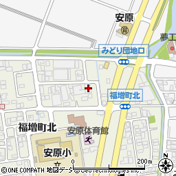 石川県金沢市福増町北865周辺の地図