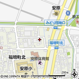 北陸中日新聞西インター専売所周辺の地図