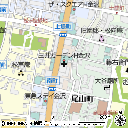 石川県金沢市上堤町周辺の地図