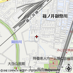 長野県長野市篠ノ井二ツ柳1988周辺の地図