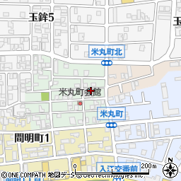 石川県金沢市米丸町33周辺の地図