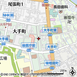 加賀友禅工房柿本周辺の地図