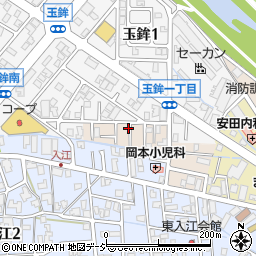石川県金沢市玉鉾町イ27-25周辺の地図