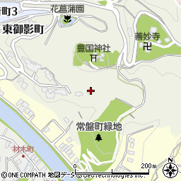 石川県金沢市東御影町150周辺の地図