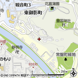 石川県金沢市東御影町23周辺の地図