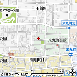 石川県金沢市米丸町15周辺の地図