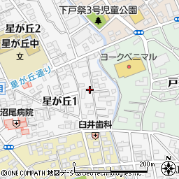 栃木県宇都宮市星が丘1丁目2-9周辺の地図