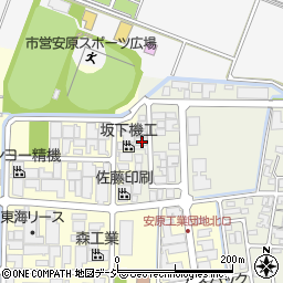 石川県金沢市福増町北823周辺の地図