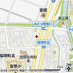 石川県金沢市福増町北1060周辺の地図