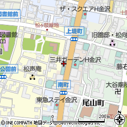 Ｍｉｎｎ金沢周辺の地図