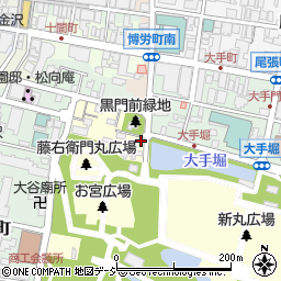 西尾商店周辺の地図