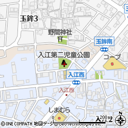 入江第2児童公園周辺の地図
