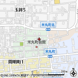 石川県金沢市米丸町5周辺の地図