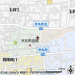 石川県金沢市米丸町2周辺の地図