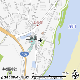 富山県砺波市庄川町金屋985周辺の地図