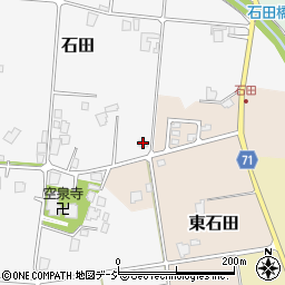 石田公民館周辺の地図