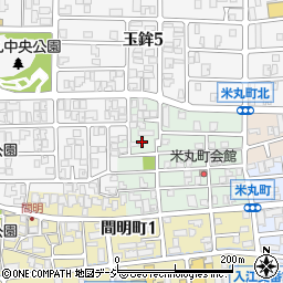 石川県金沢市米丸町135周辺の地図