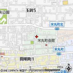 石川県金沢市米丸町132周辺の地図