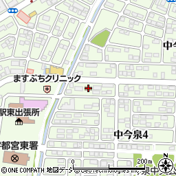 セブンイレブン宇都宮東今泉店周辺の地図