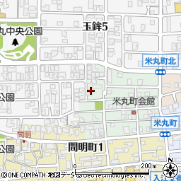 石川県金沢市米丸町17周辺の地図
