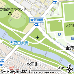 石川県金沢市大豆田本町ト周辺の地図