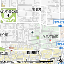 石川県金沢市米丸町18周辺の地図