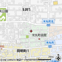石川県金沢市米丸町130周辺の地図