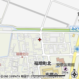 石川県金沢市福増町北1051周辺の地図