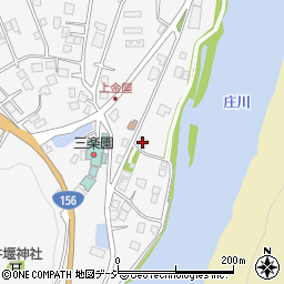 富山県砺波市庄川町金屋972周辺の地図