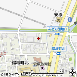 石川県金沢市福増町北853周辺の地図