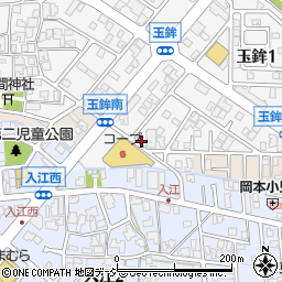 石川県金沢市玉鉾1丁目149周辺の地図