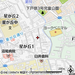 栃木県宇都宮市星が丘1丁目2-8周辺の地図