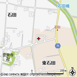 富山県南砺市東石田17周辺の地図