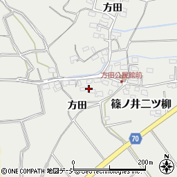 長野県長野市篠ノ井二ツ柳634周辺の地図